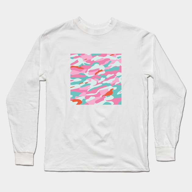 Cute color abstract Long Sleeve T-Shirt by mariletsart